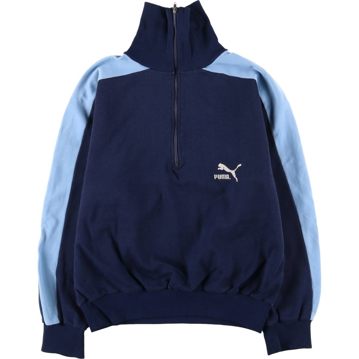 古着 ~80年代 プーマ PUMA ハイネック ジャージプルオーバー メンズL相当 ヴィンテージ/eaa613504