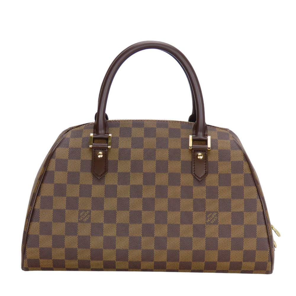 【中古】 ルイ・ヴィトン ハンドバッグ リベラMM N41434 ダミエ エベヌ ブラウン ゴールド金具 レディース 女性 LOUIS VUITTON