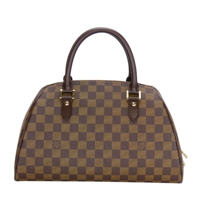 【中古】 ルイ・ヴィトン ハンドバッグ リベラMM N41434 ダミエ エベヌ ブラウン ゴールド金具 レディース 女性 LOUIS VUITTON