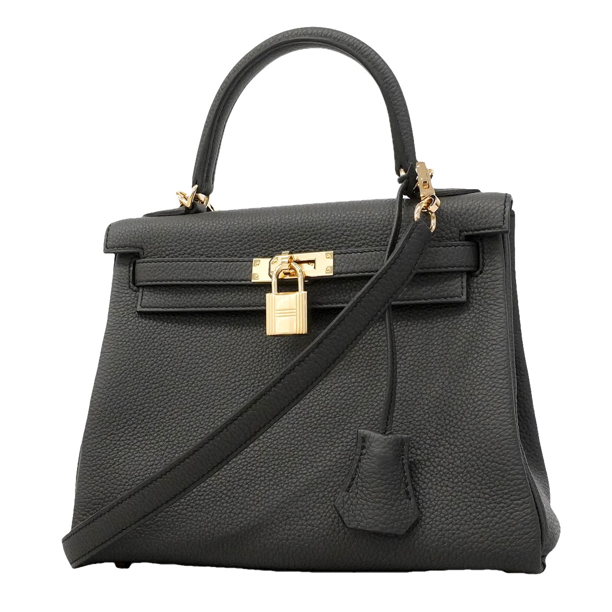 ★SALE【6he4523-g】エルメス ハンドバッグ ケリー25 トゴ プロン ゴールド金具 G刻印 2wayバッグ【中古】レディース