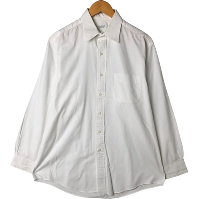 古着 ブルックスブラザーズ Brooks Brothers BASICS 長袖 ボタンダウンシャツ メンズL相当/eaa543623