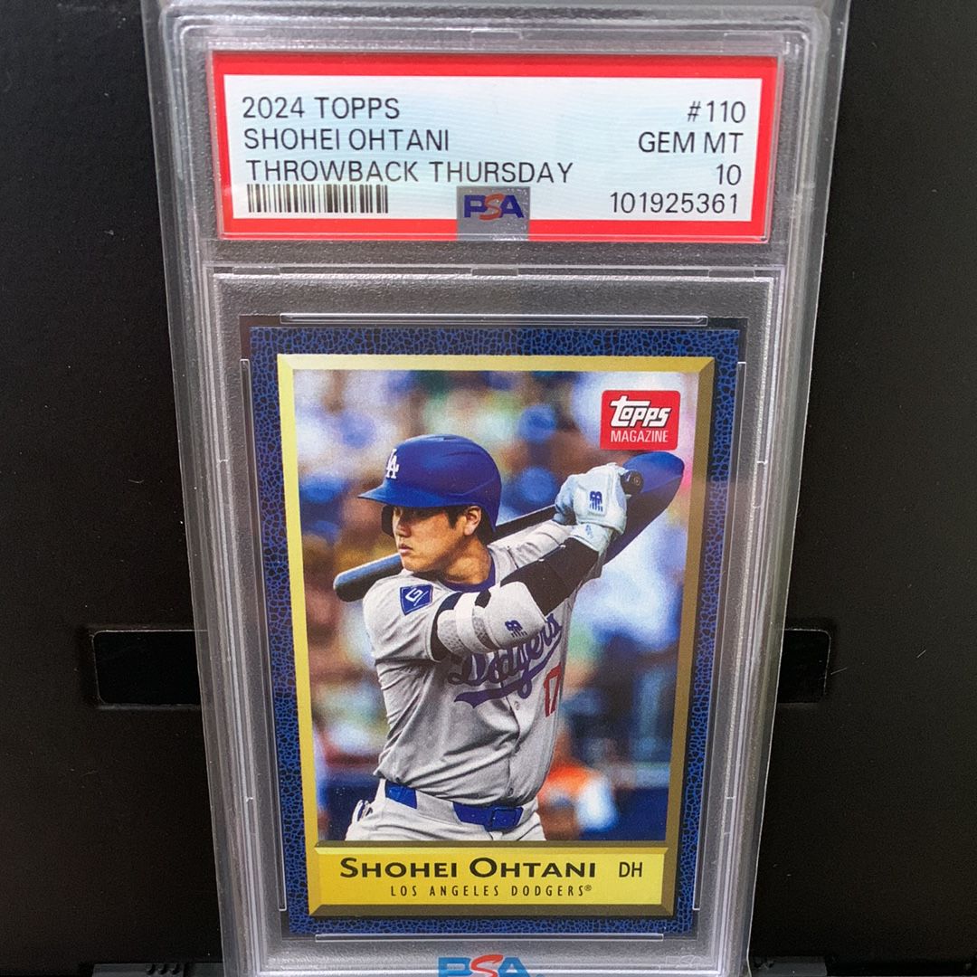 大谷翔平 [#37](2024 スローバック サーズデイセット - 1991 トップスマガジーン)