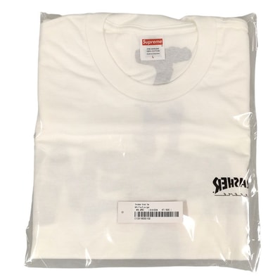 Supreme x Thrasher Cross Tee "White"
