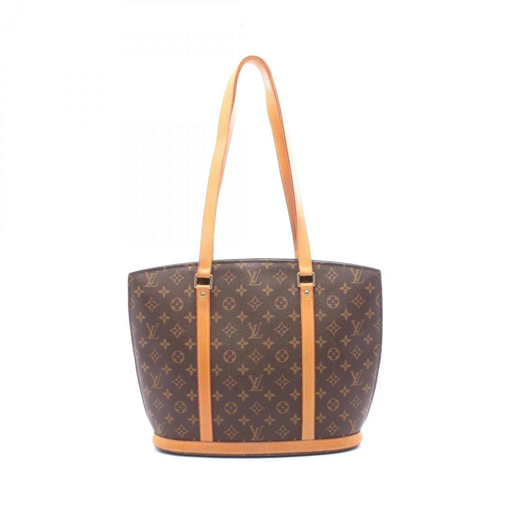 ルイ・ヴィトン LOUIS VUITTON バビロン モノグラム ショルダーバッグ バッグ PVCコーティングキャンバス レザー レディース ブラウン系 M51102 【中古】