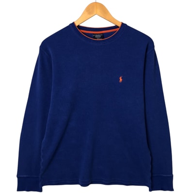 古着 ラルフローレン Ralph Lauren POLO RALPH LAUREN SLEEPWEAR サーマルロンT ワッフル メンズM相当/eaa527131