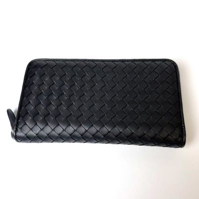 ボッテガヴェネタ イントレチャート ラウンドファスナー 長財布