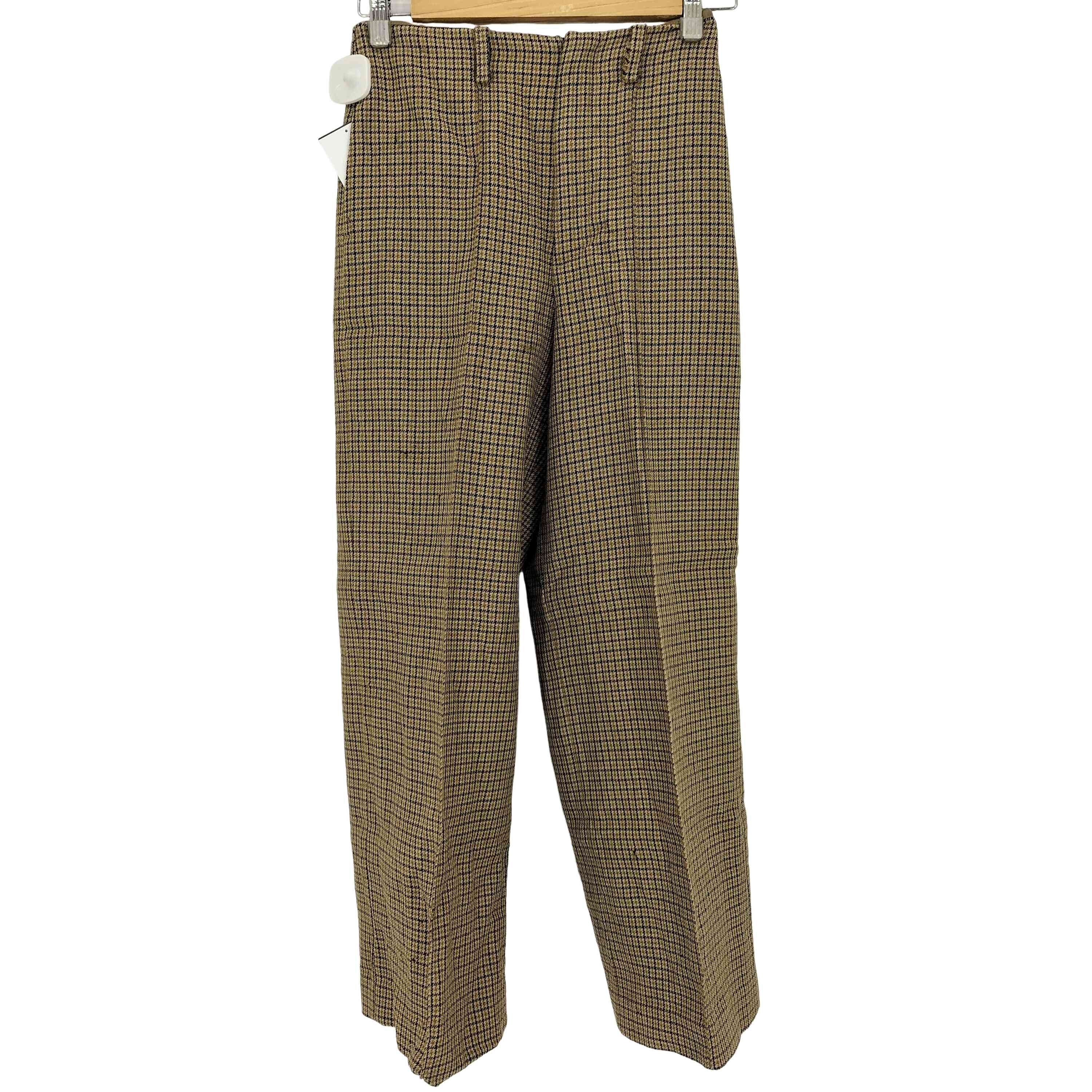 DOUBLE FACE CHECK WIDE SLACKS ダブルフェイス チェック ワイドスラックス【1143684063509】