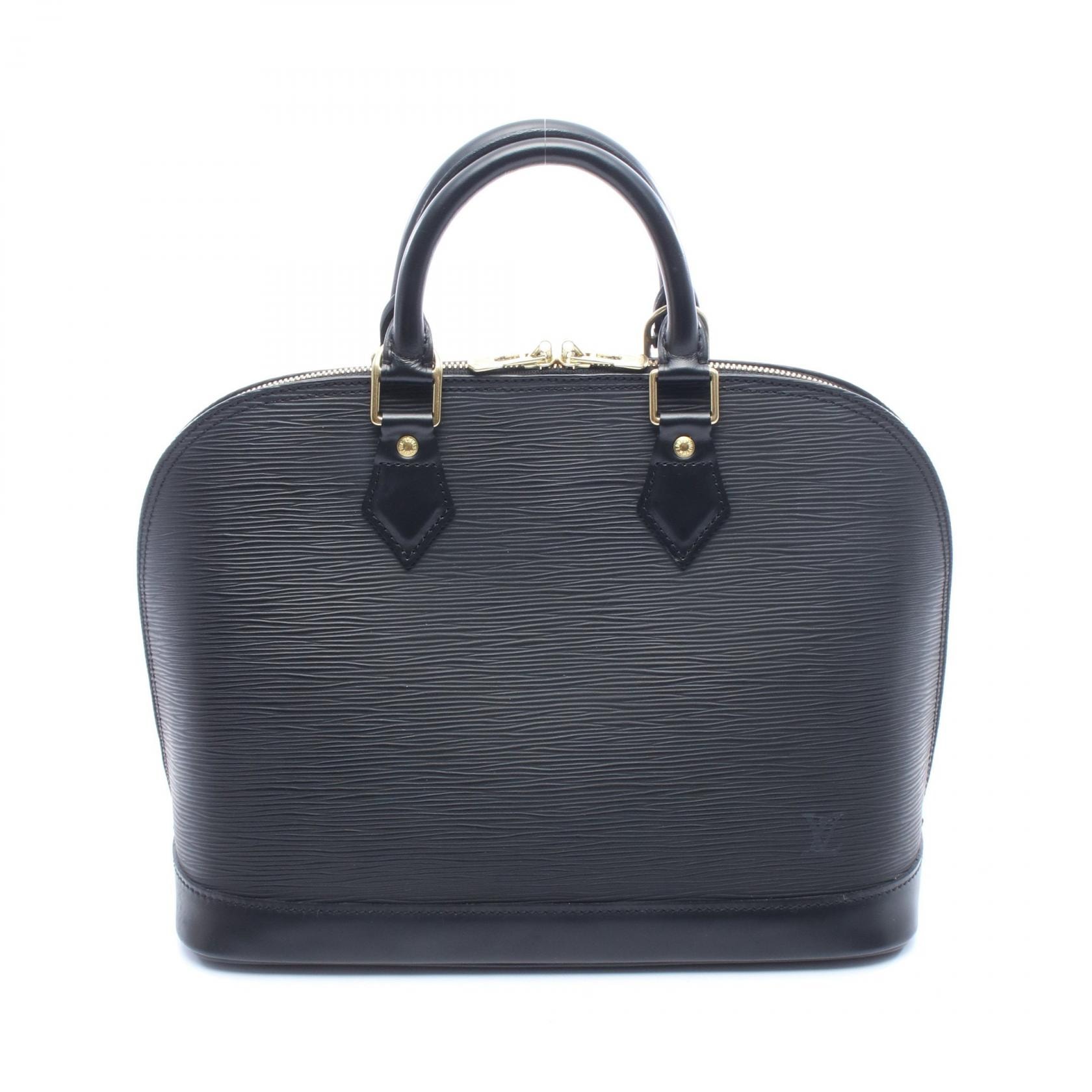 ルイ・ヴィトン LOUIS VUITTON アルマ ハンドバッグ バッグ レザー エピ ノワール レディース ブラック系 M52142 【中古】