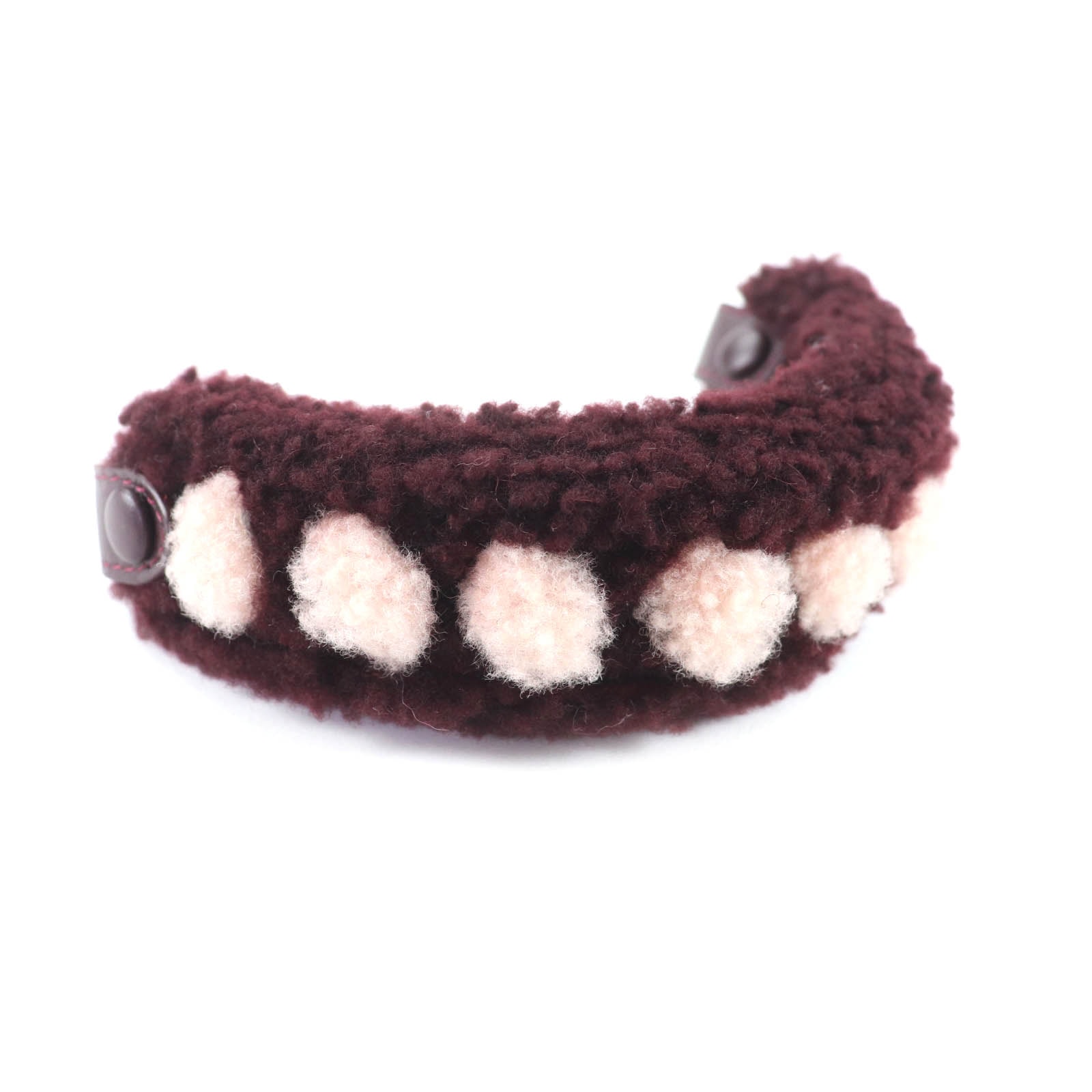 美品 フェンディ ピーカブー レザー使い ムートン ハンドルカバー