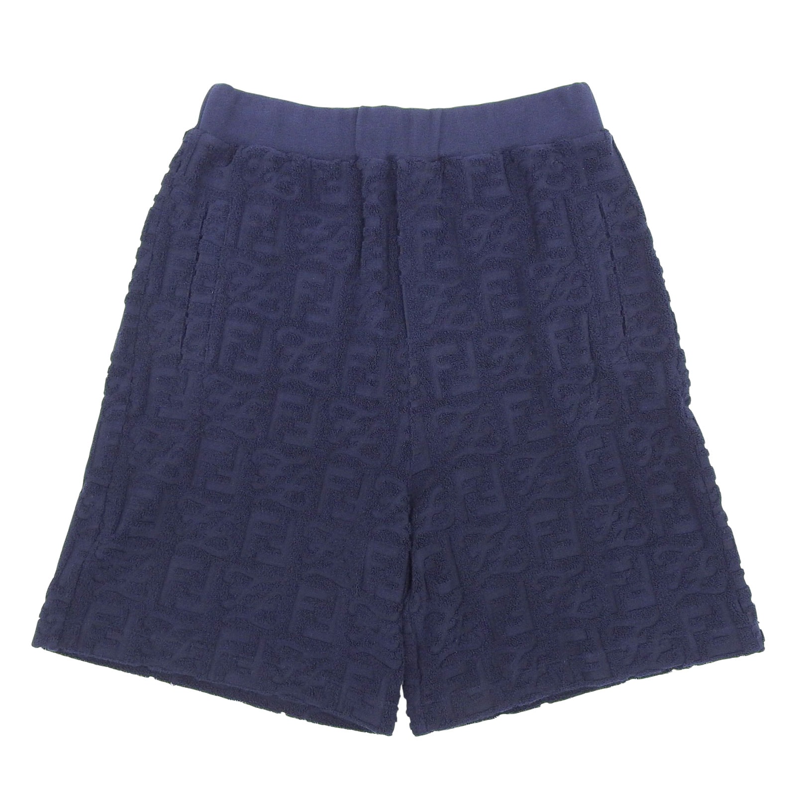 未使用品 フェンディ ショートパンツ ネイビー メンズ 44 FB0689