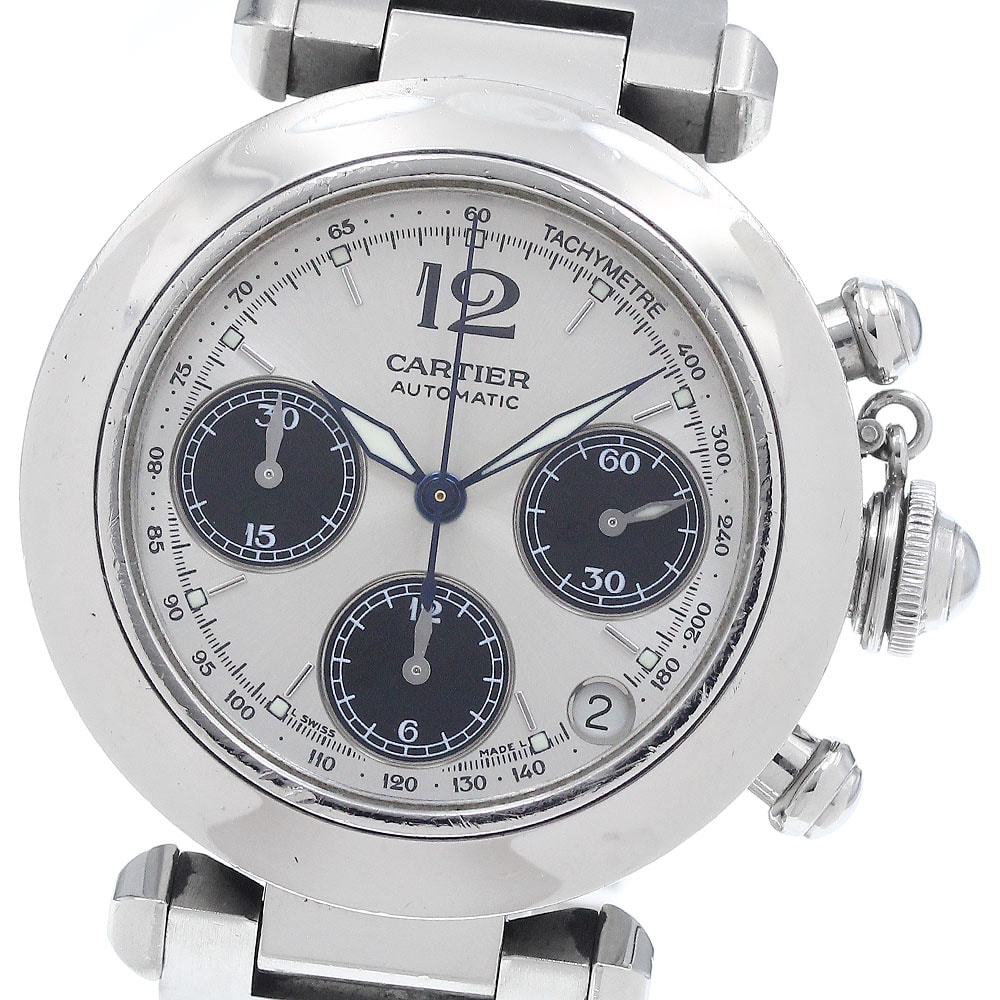 カルティエ パシャC W31048M7 ボーイズ 【中古】