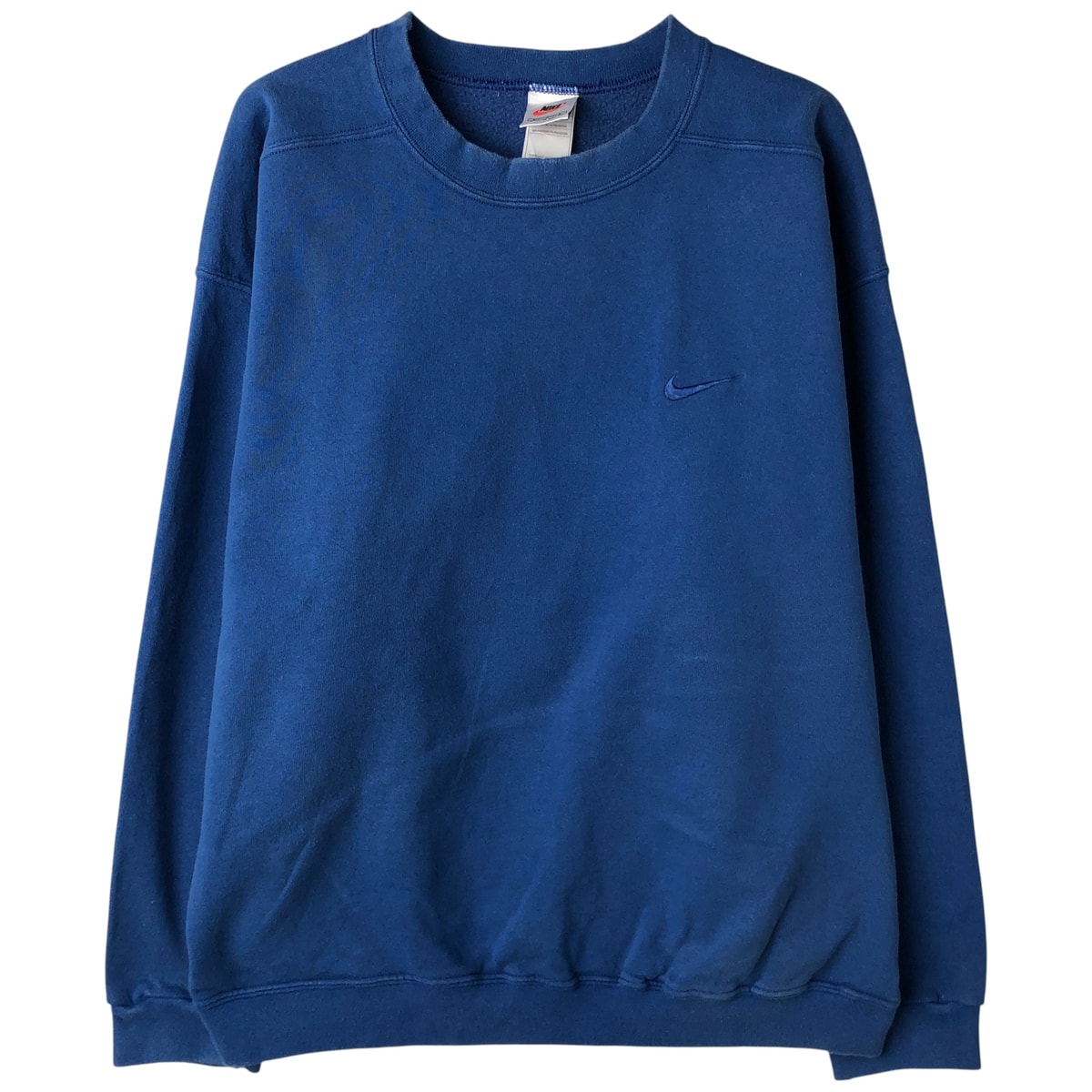 古着 90年代 ナイキ NIKE ワンポイントロゴスウェットシャツ トレーナー メンズL相当/eaa609121