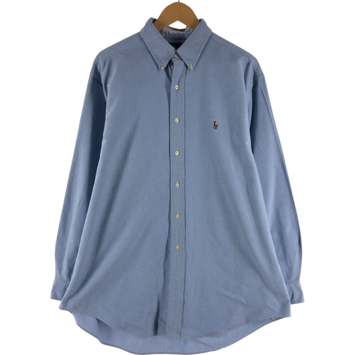 古着 ラルフローレン Ralph Lauren CLASSIC FIT 長袖 ボタンダウンシャツ メンズXL相当 オックスフォード/eaa526269