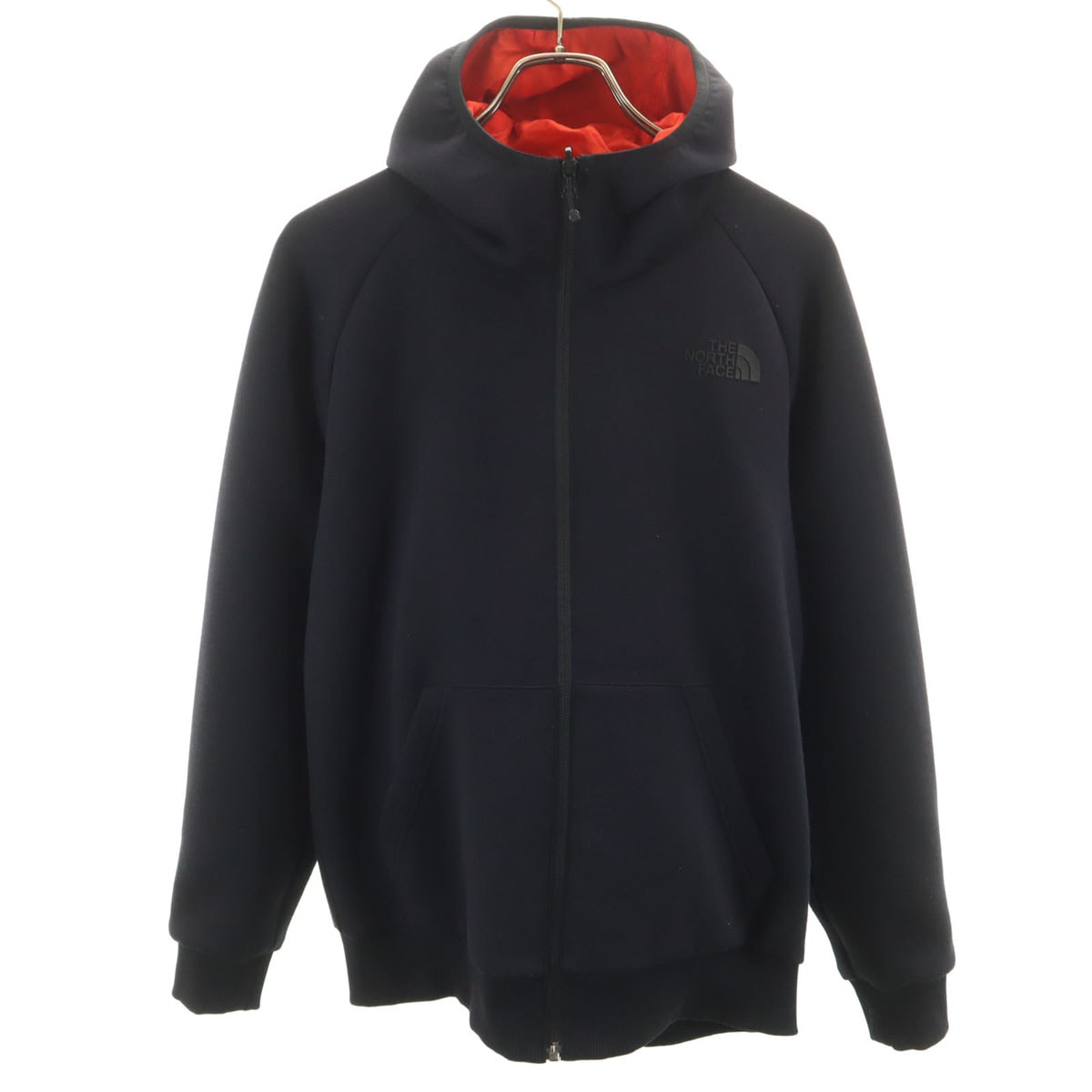 THE NORTH FACE ノースフェイス 長袖 リバーシブル テックエアー ジップパーカー M ブラック NT61984 アウトドア