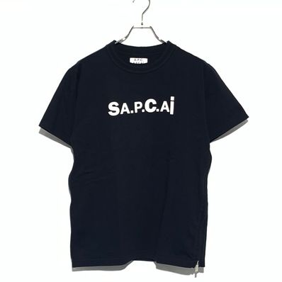 sacai x A.P.C. T-SHIRT KIYO "Black"