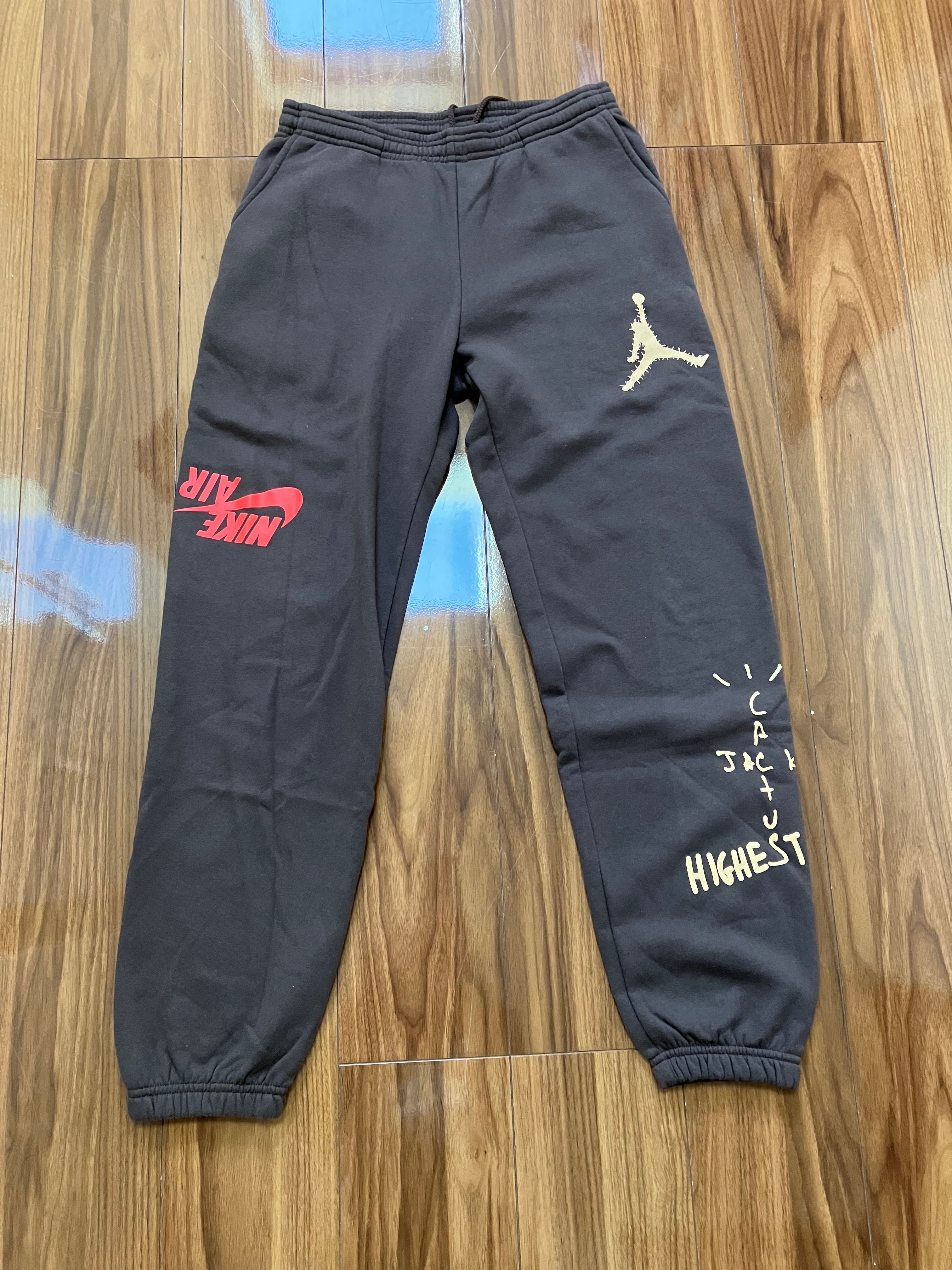 Air Jordan x Travis Cactus Jack Highest Sweatpant "Brown"