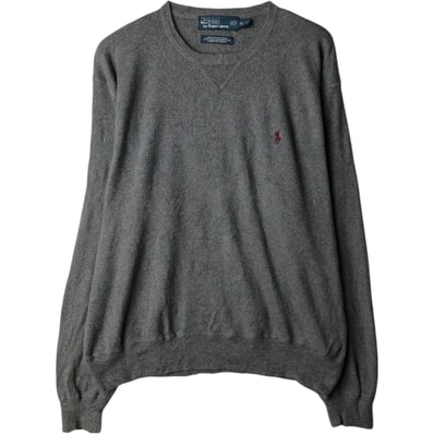 古着 ラルフローレン Ralph Lauren POLO by Ralph Lauren コットンニットセーター メンズXL相当/eaa627479