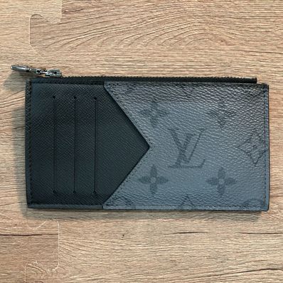 Louis Vuitton Coin Card Holder Monogram Eclipse