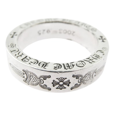 Chrome Hearts Spacer Ring 6mm Dagger Plus "Silver"