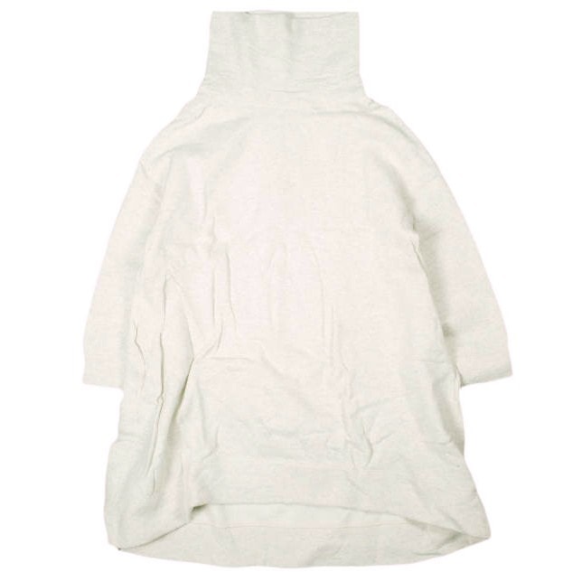BEAMS BOY ビームスボーイ 日本製 スウェットタートルワンピース 13-26-0330-295 ONE SIZE OATMEAL 裏起毛 タートルネック トップス g13675
