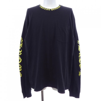 Chrome Hearts Army Green Neck Logo L/S T-Shirt "Black/Army Green"