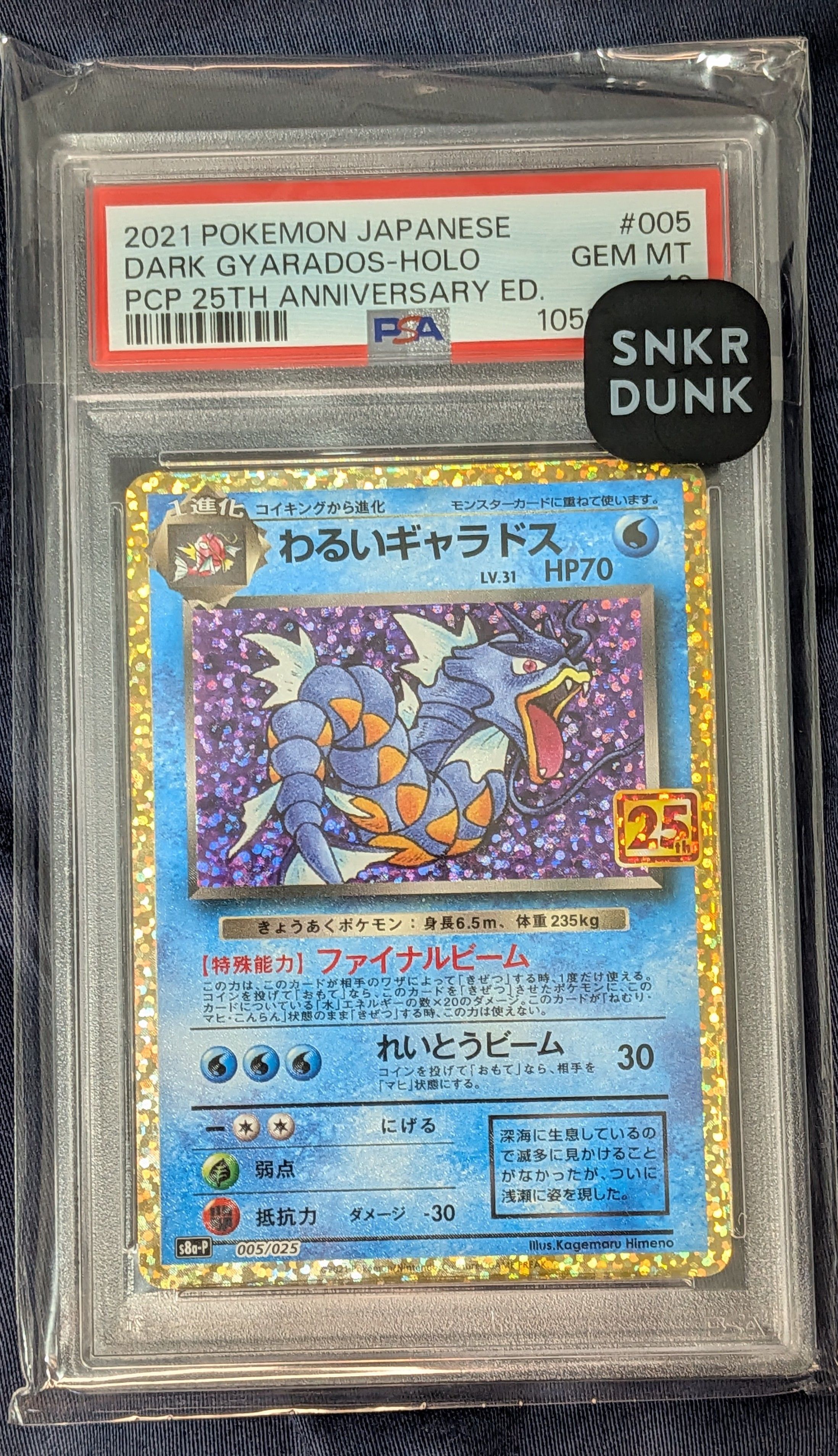 わるいギャラドス: プロモ[S8a-P 005/025](プロモカードパック 25th ANNIVERSARY edition)