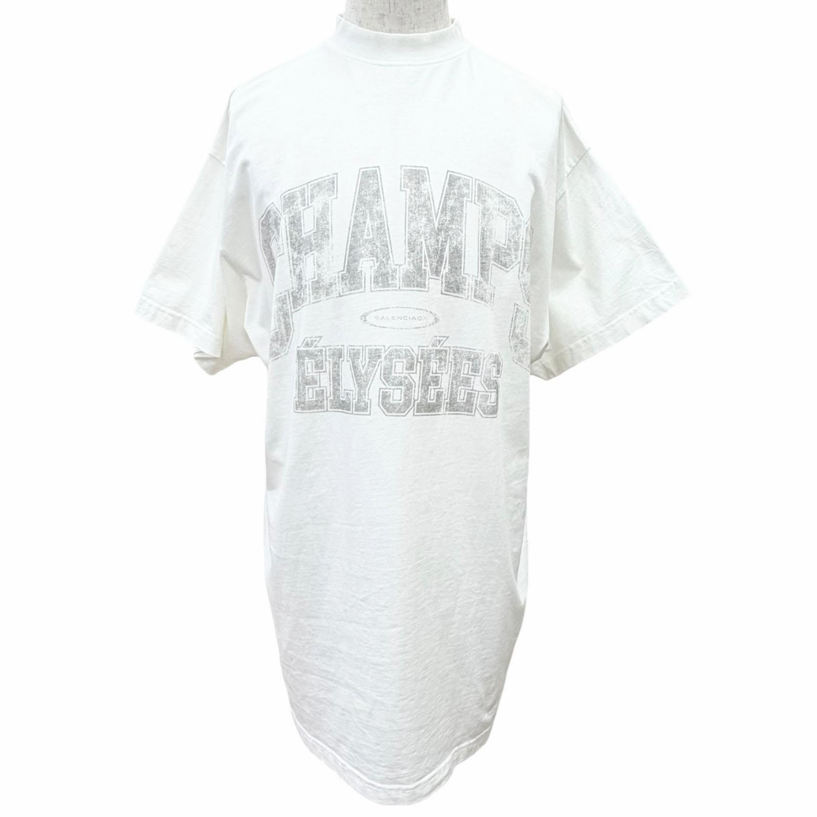 極美品 バレンシアガ 半袖Tシャツ Over Champs-Elysees 1