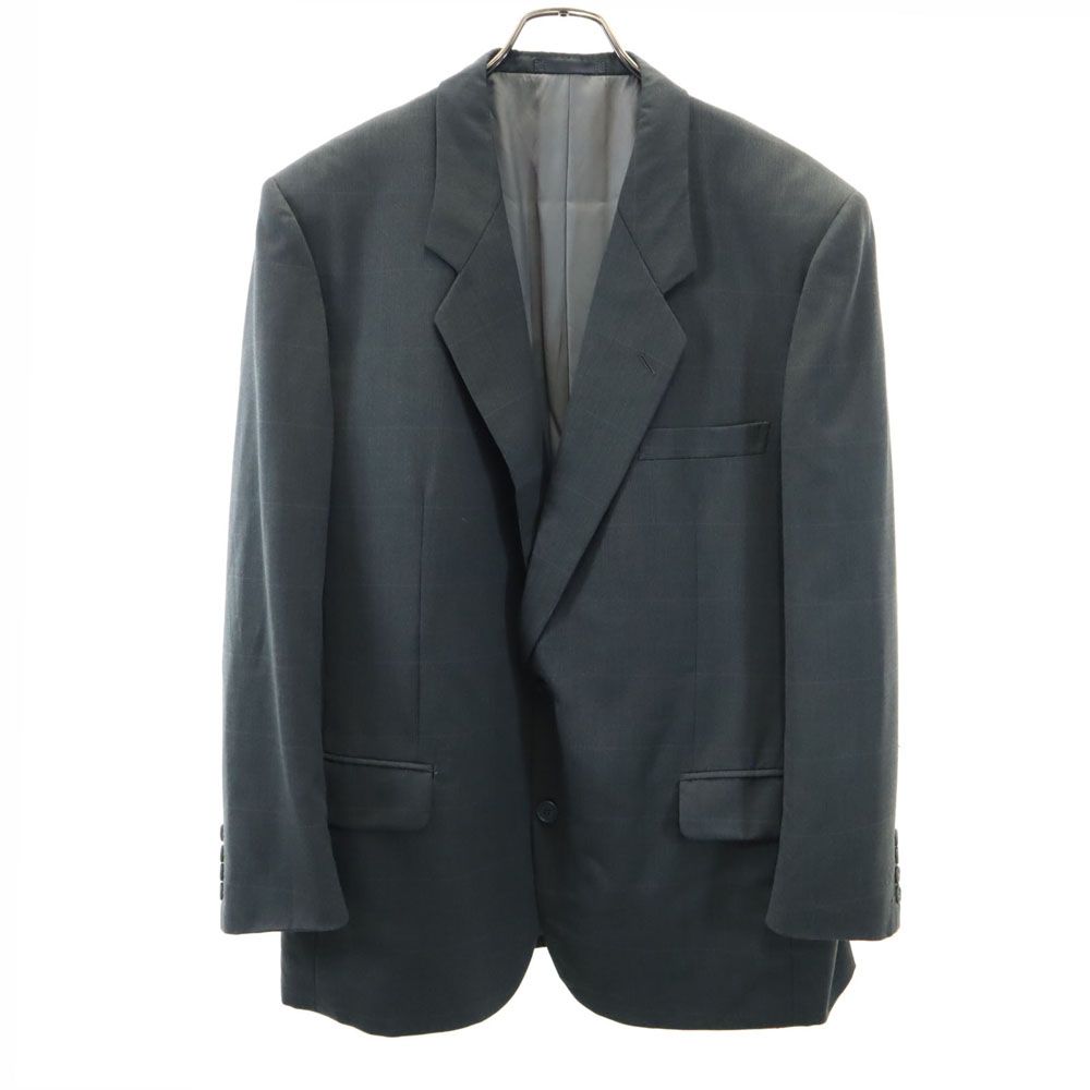 Christian Dior クリスチャンディオール 90s ウール オールド 長袖 テーラードジャケット 103-98-175 グレー系