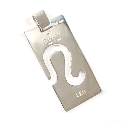 グッチ ペンダントトップ 星座 LEO しし座 シルバー