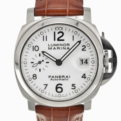 値下 パネライ PANERAI PAM00049 ルミノールマリーナ スモールセコンド デイト 自動巻き メンズ 良品 保証書付き E#142014
