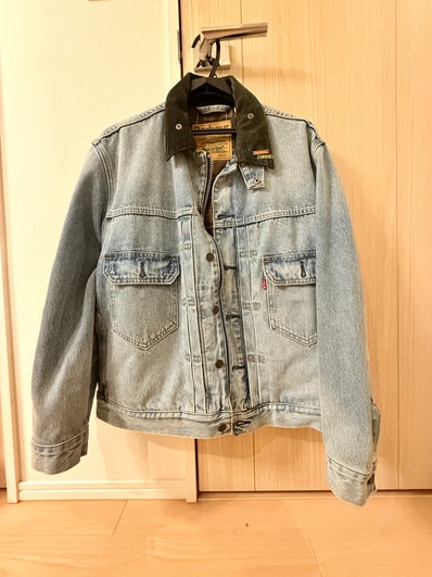 LEVI'S x Barbour Type II Denim Trucker "Washed Indigo"