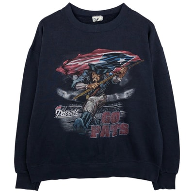 古着 リー Lee SPORT NFL NEW ENGLAND PATRIOTS ニューイングランドペイトリオッツ プリントスウェットシャツ トレーナー メンズXL相当 ヴィンテージ/eaa610293