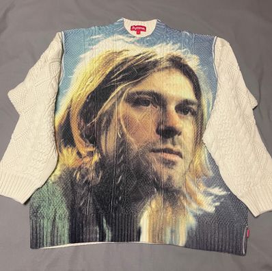 Supreme Kurt Cobain Sweater "White"