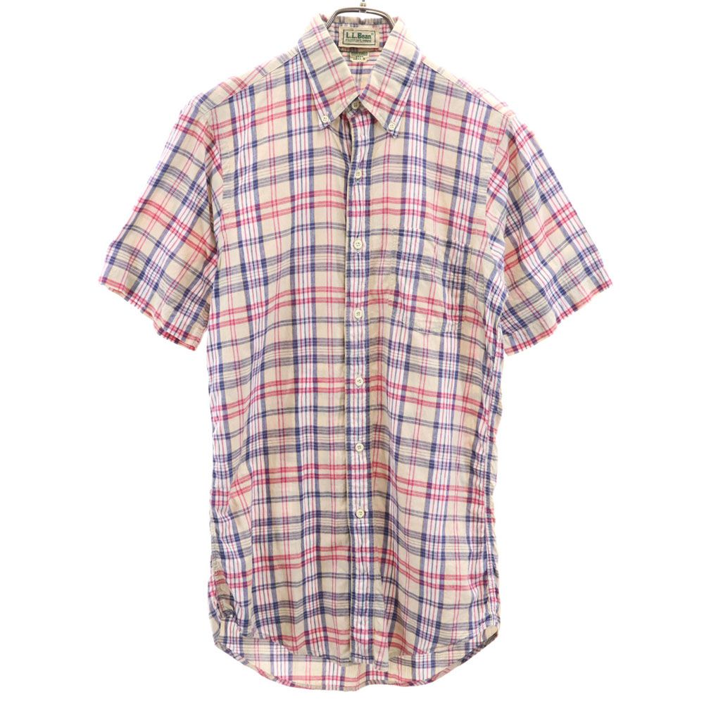 L.L.Bean 80s 半袖 ボタンダウンシャツ