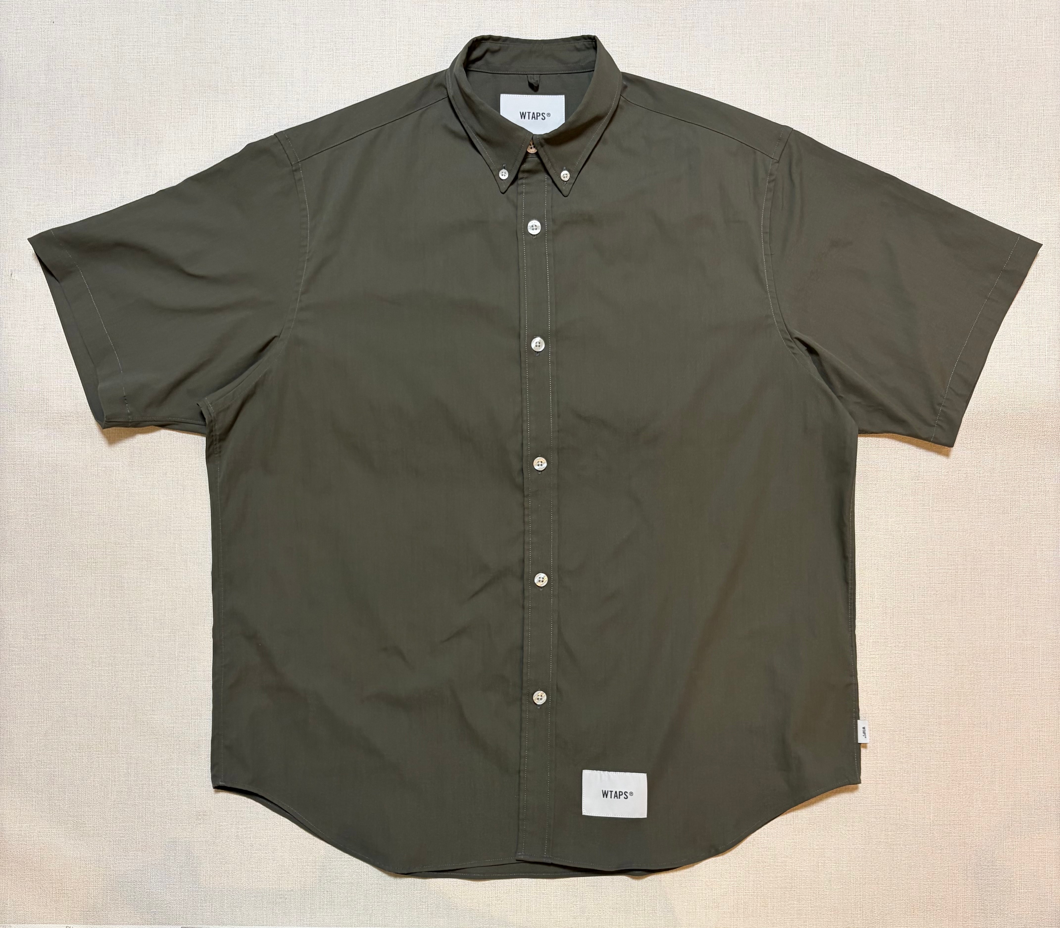 Wtaps BD 02 / SS / Poly. Oxford. Coolmax "Olive Drab"