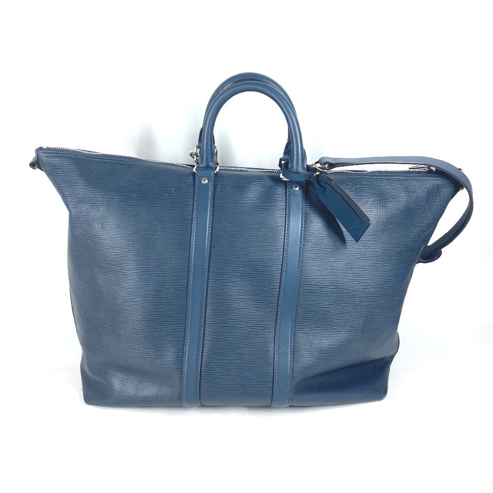 ルイヴィトン LOUIS VUITTON カバ バンドリエール M40895 エピ ハンドバッグ 2WAYバッグ ショルダーバッグ カバン 旅行バッグ トラベルバッグ ボストンバッグ エピレザー ブルーマリーヌ ブルー