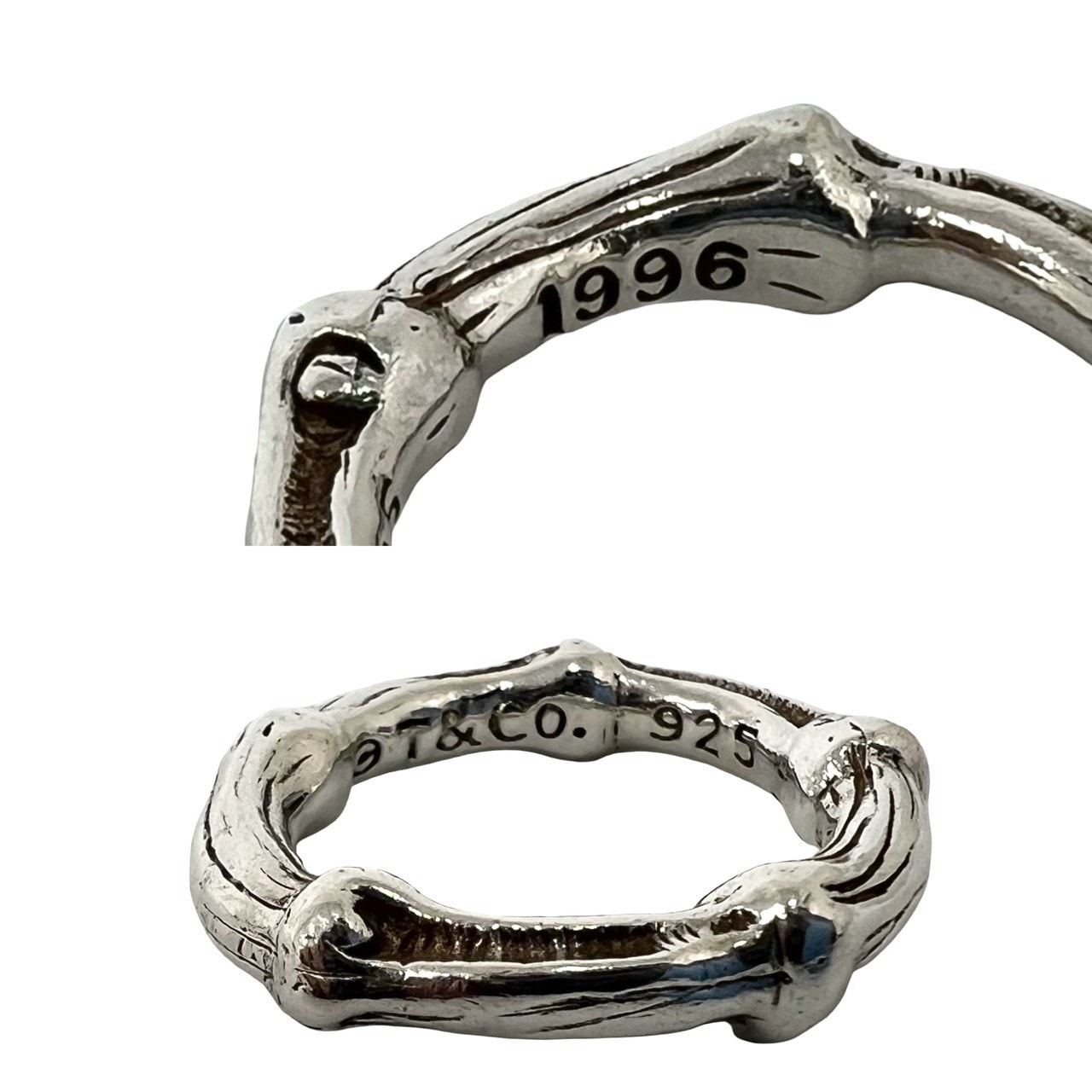 B (目立った傷や汚れなし)】TIFFANY&Co. ティファニー バンブー リング