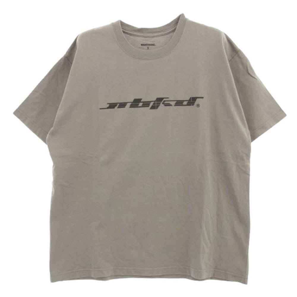 NEIGHBORHOOD ネイバーフッド Tシャツ 22SS 221PCNH-ST17 C-TEE バックグラフィックプリント Tシャツ 半袖カットソー グレー系 S【中古】