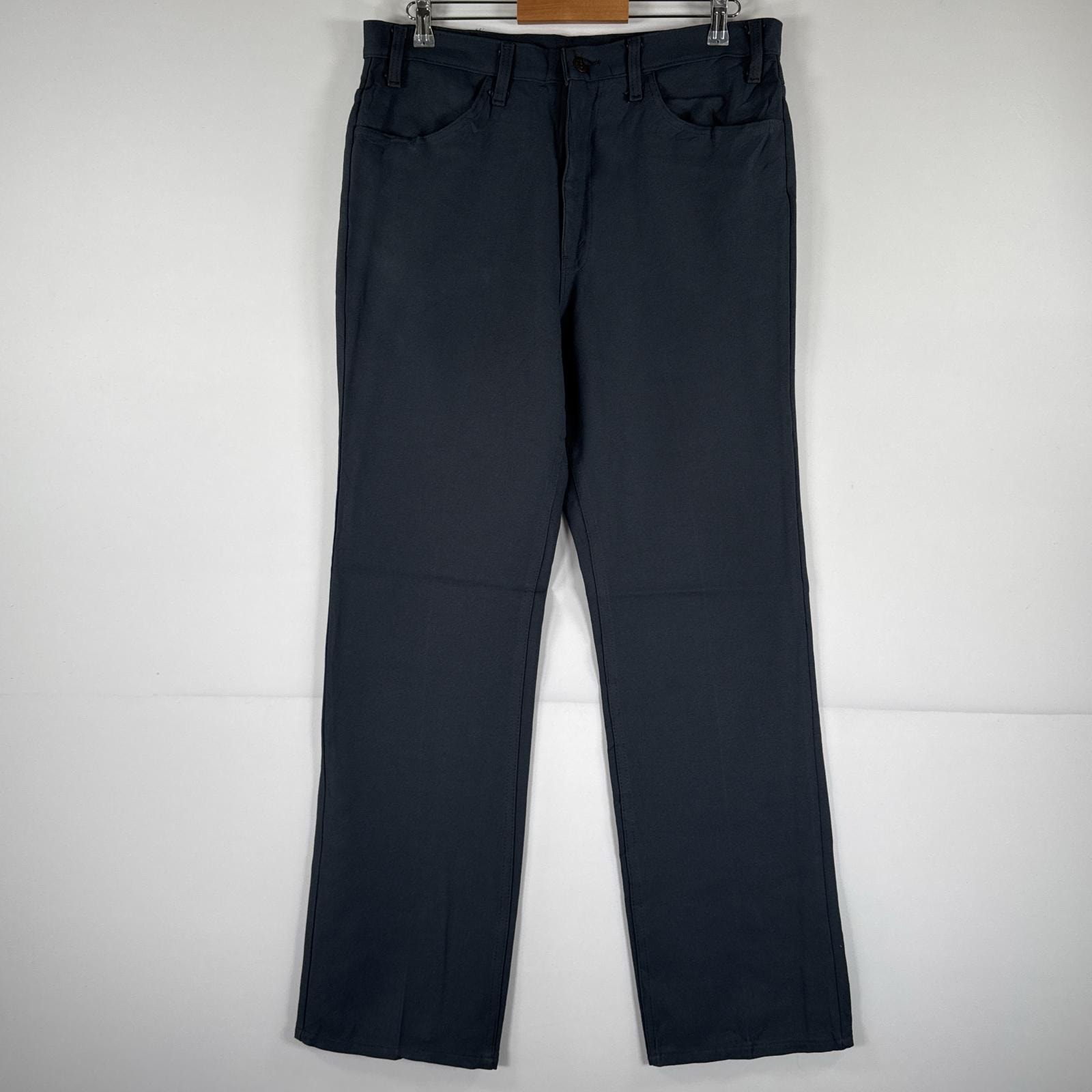 古着 90's/90年代 リーバイス Levi's スラックスパンツ ランチャーパンツ フレア ブーツカット 大きいサイズ w36 L32  グレー メンズ