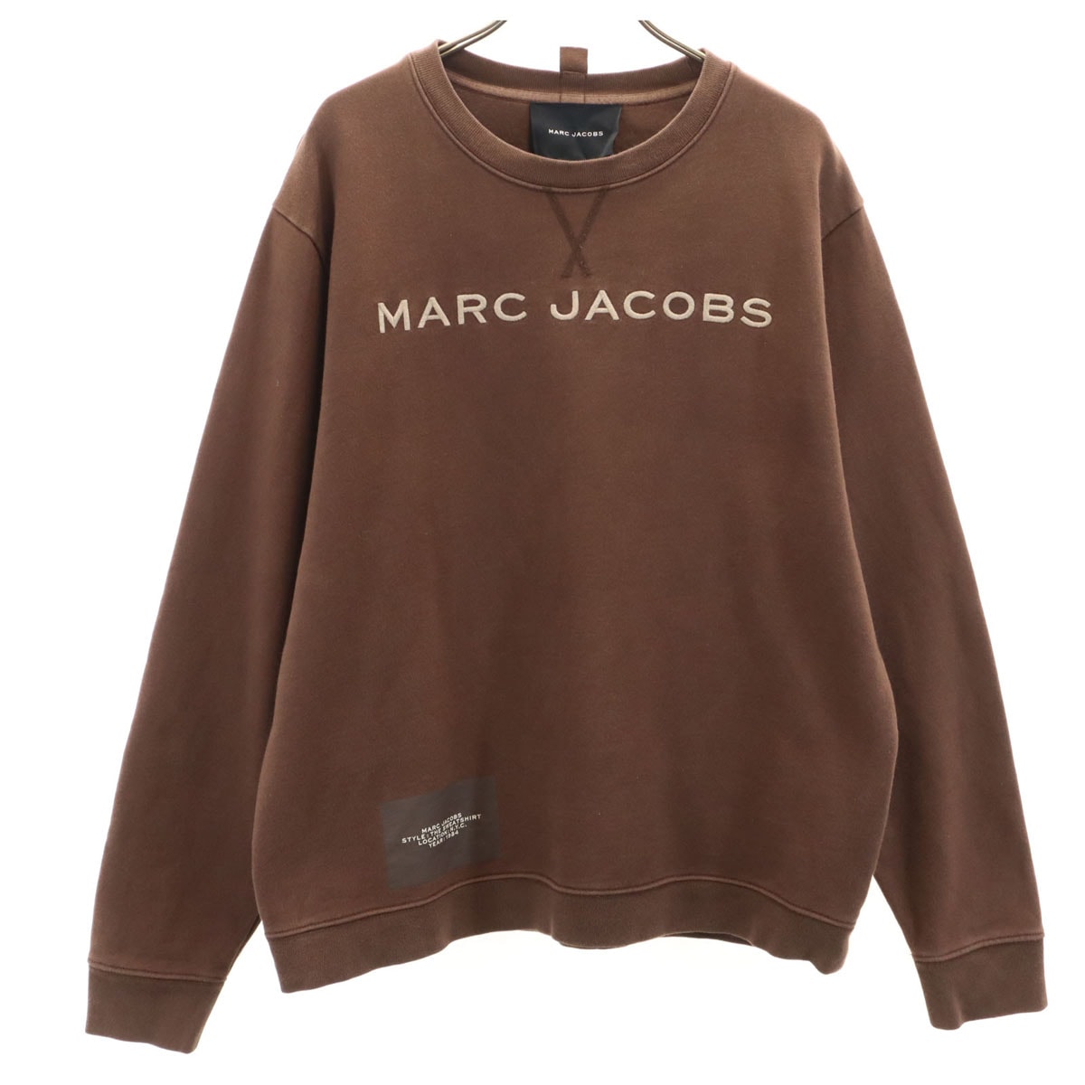 MARC JACOBS マークジェイコブス 長袖 スウェット トレーナー L ブラウン