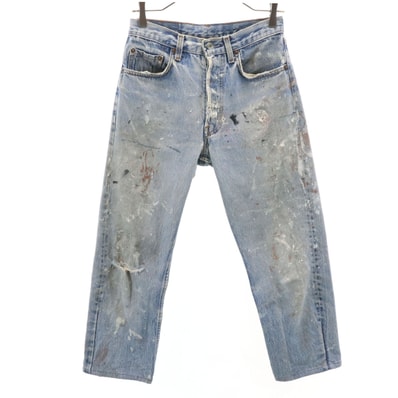 Levi's リーバイス 80s ヴィンテージ テーパードデニムパンツ ウォッシュブルー ジーンズ