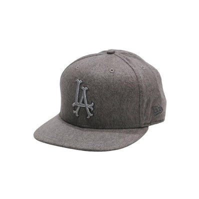 SUPREME シュプリーム CASHMERE NEW ERA LA CAP カシミア ニューエラ LA キャップ グレー 帽子 サイズ7 3/8(58.7)
