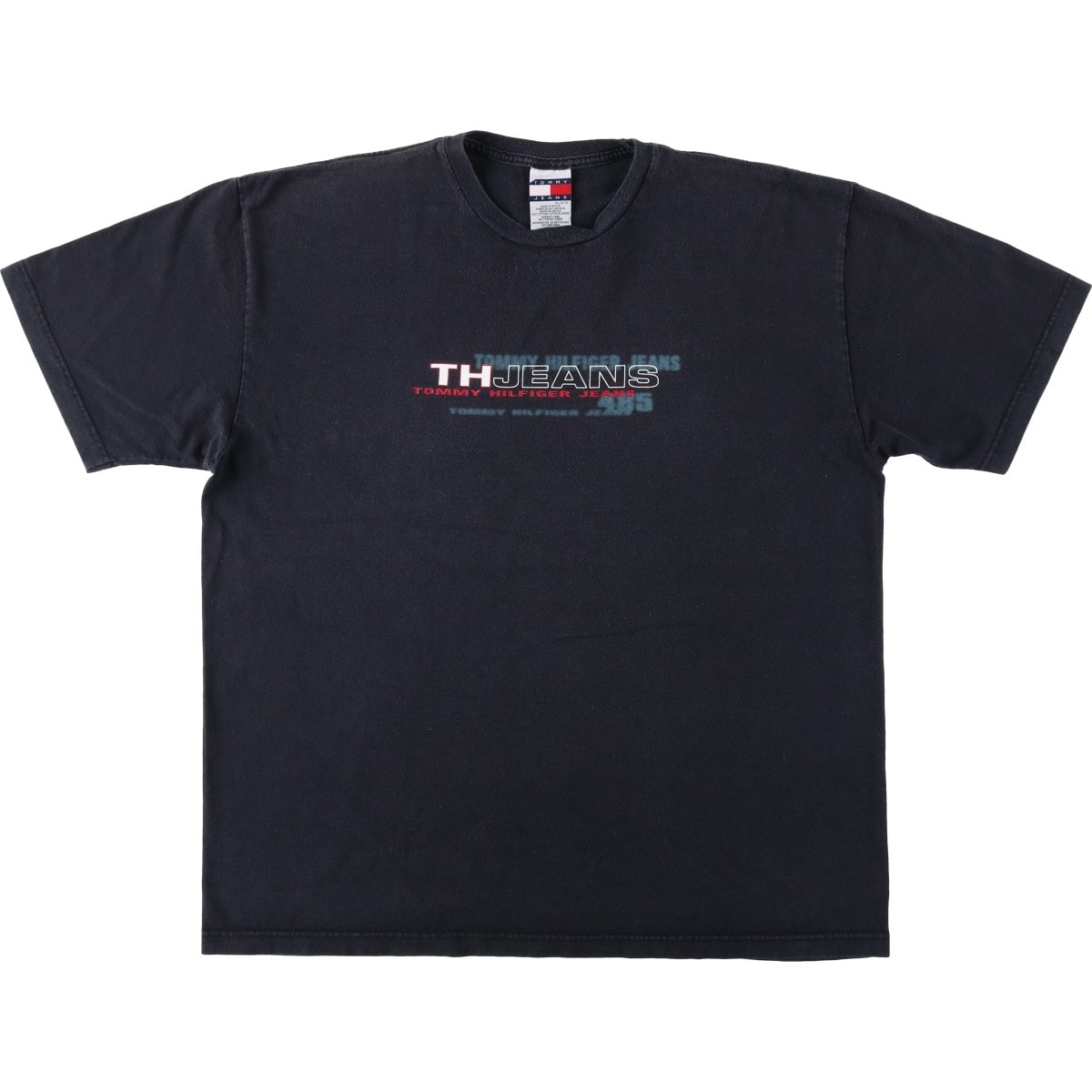 古着 トミーヒルフィガー TOMMY HILFIGER JEANS 半袖 ロゴTシャツ メンズXL相当/eaa648247