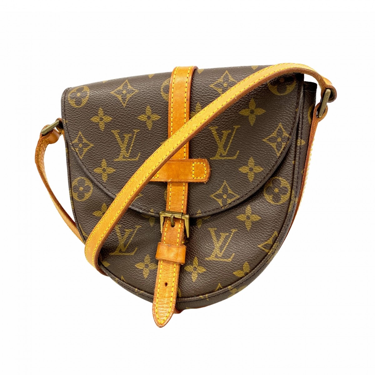 【6dc3061】ルイヴィトン ショルダーバッグ モノグラム シャンティPM M51234 ブラウン【中古】レディース