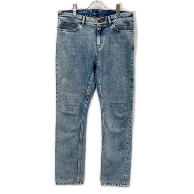 ルイヴィトン 24年製 HJD70WLVP インディゴ WASHED SLIM JEANS/ウォッシュドスリムジーンズ デニムパンツ 33