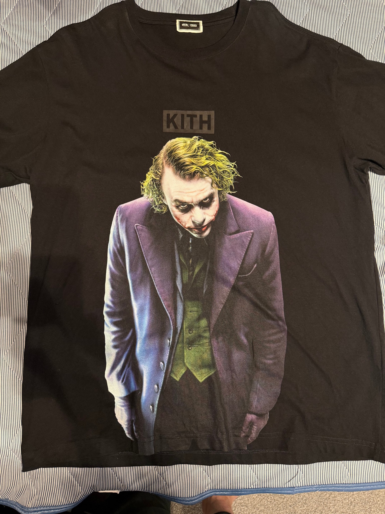 Kith x Batman Joker Tee "Black"