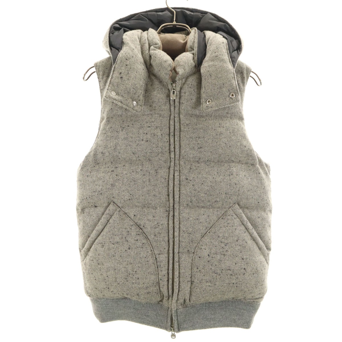 WHITE MOUNTAINEERING ホワイトマウンテニアリング 2010AW ダウンベスト S グレー