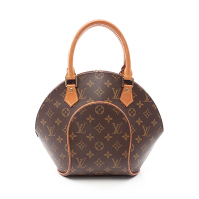 ルイ・ヴィトン LOUIS VUITTON エリプスPM モノグラム ハンドバッグ バッグ PVCコーティングキャンバス レザー レディース ブラウン系 M51127 【中古】