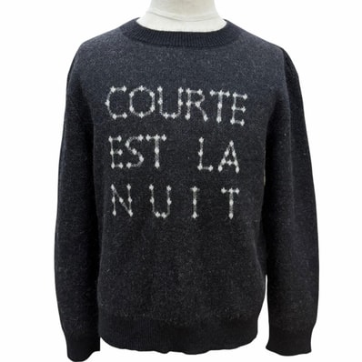 未使用品 サンローランパリ セーター ブラック メンズ L 584944