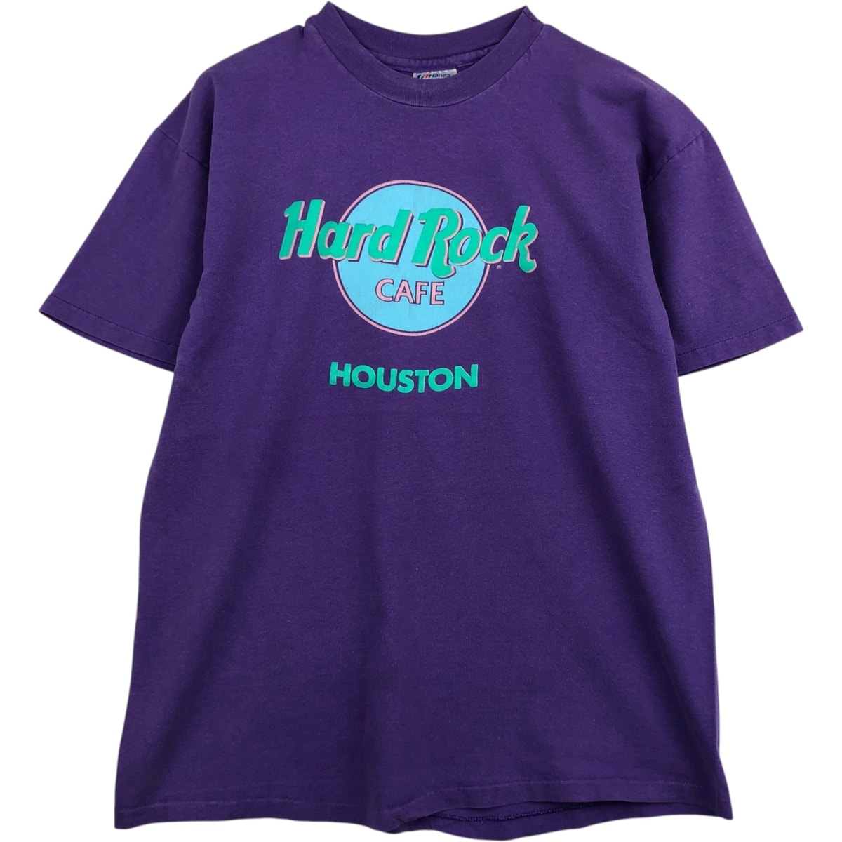 古着 80年代 ヘインズ Hanes 青タグ HARD ROCK CAFE ハードロックカフェ アドバタイジングTシャツ USA製 メンズXL相当 ヴィンテージ/eaa626201